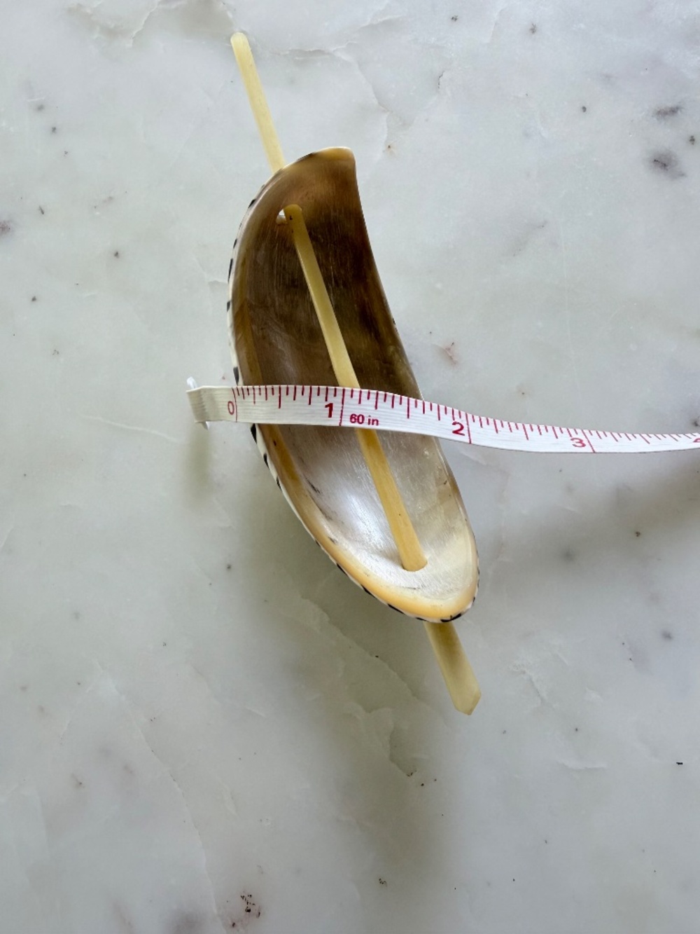 French Buffalo Horn Chic Hair Pin, Ponytail Maker, Barrette - Picture 11 of 15